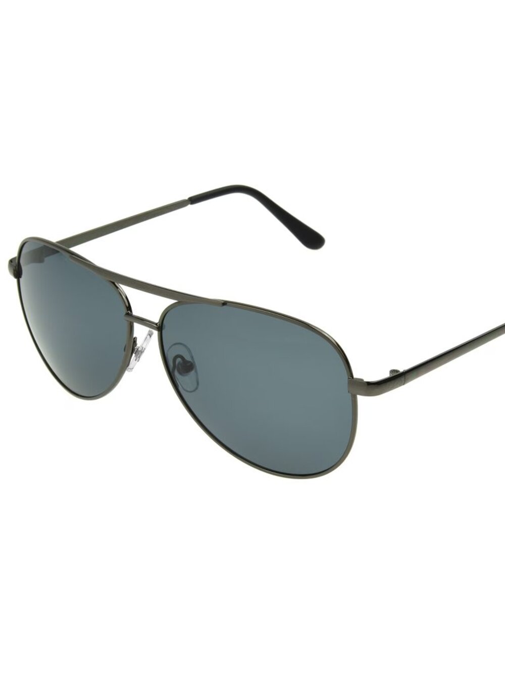 NWT Panama Jack Mens Polarized Gunmetal Aviator Mirrored Sunglasses